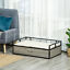 Elevated Dog Bed, Medium-size Pet Sofa Furniture w/ Drawer, Soft Cushion, Grey 196393066607