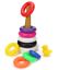 CA Stacking Rings Toy Stack Tower  Learning Toy Building Block Infant Rainbow