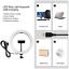 Selfie Ring Light With Tripod Stand and Phone Holder LED Makeup Circle Lamp CA