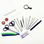 Camlin Scholar Box 19Pcs Instruments Geometry Made of Stainless Steel Multicolor