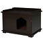 Wooden Cat Litter Box Covered Mess Free End Table Hideaway Cabinet 5056399111372