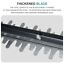 22inh New Handy Cordless Hedge Trimmer dual blade for twigs cutting trimming