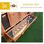 Big Rabbit Cage Guinea Pig House W/ Double Ramp, Weatherproof Wood Rabbit Hutch