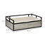 Elevated Dog Bed, Medium-size Pet Sofa Furniture w/ Drawer, Soft Cushion, Grey 196393066607