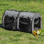 Large Portable Double Cat Pet Carrier Kennel Bag Oxford Travel Car Seat 842525114806