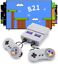 Mini Retro Game Console HDMI HD Built-in 821 Classic Video Games w/ 2 Joysticks
