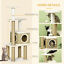 Cat Tree Activity Center w/ Jute Scratching Post, Condo, Hanging Ball Toy