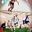 Flexible Speed Agility Fitness Training 26FT Ladder Jump Workout Strap CA