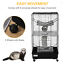Small Animal Habitat Pet Play House for Ferret w/ Wheels Hammocks Tunnels