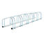 Bike Parking Stand Floor Wall Mount  Storage Locking Rack Holder Outdoor Steel