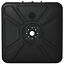 Cantilever Offset Umbrella Base Stand Fillable Umbrella Holder w/ Wheels, Black