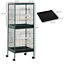 Large Bird Cage with 1.7 ft. Width, Bird Aviary Indoor with Multi-Door Design 196393257432