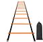 Flexible Speed Agility Fitness Training 26FT Ladder Jump Workout Strap CA
