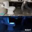 8 Colors Toilet Bowl LED Night Light Motion Activated Seat Sensor Lamp Bathroom