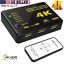 4k HDMI Switch Splitter 5 Port Selector Switcher Hub IR Remote HDTV 5 in 1 out