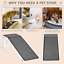 Small Pet Ramp for Dogs and Cats with Easy Top Platform, Indoor Puppy Ramp