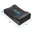 1080P HD HDMI to SCART Audio Video Converter Adapter USB Cable For TV PS Box
