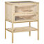 3-Tier Wooden Hamster Habitat Play Cage for Small Animals w/ Platforms, Natural 196393161401