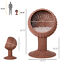 27&quot; Rattan Wicker Elevated Pet Bed Cat Cave Condo Hooded Cushion Scratch House