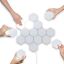 5PCS LED Night Lights Creative Art Honeycomb Modular Assembly Touch Night Light