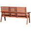 Clearance Sale Love Seat with Convertible Middle Seat Garden