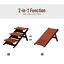 2-in-1 Portable Folding Safety Pet Stairs / Ramp for Dogs and Cats 842525141710