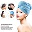 Microfiber Hair Towel Wrap Quick Dry Hair Magic Drying Turban Wrap Hat Cap Bath
