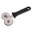 Kitchen double sided cutter Stainless Steel for dough pasta pizza pastry cake CA