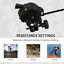 Indoor Magnetic Bike Bicycle Trainer Stand 5 Level Resistance Black