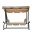 Clearance Sale 3 Seater Covered Outdoor Swing Chair Garden Hammock with Canopy