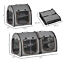 Large Portable Double Cat Pet Carrier Kennel Bag Oxford Travel Car Seat 842525114806