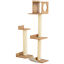Multiple Level Wall Mounted Feline Condo w/ Interior Sleep Space &amp; Lounge Area 842525121231