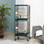Large Bird Cage with 1.7 ft. Width, Bird Aviary Indoor with Multi-Door Design 196393257432