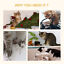 39.5&quot; Cat Tree Tower Cattail Weave W/ Cat Condo, Bed, Ladder, Washable Cushions