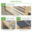 PawHut 69&quot; Chicken Coop, Includes Connecting Ramp and an Easy-Clean Tray Natural 842525157551