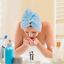 Microfiber Hair Towel Wrap Quick Dry Hair Magic Drying Turban Wrap Hat Cap Bath