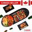 Electric 2 in 1 Hot Pot Hotpot BBQ Grill Oven Smokeless Barbecue Pan Machine CA