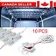 10Pcs LED Car Interior Lighting Kit Set Boats Trunk Dome Map 40 LED Plate Lamps