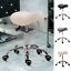 Hydraulic Salon Stool Saddle Chair Adjustable Seat Swivel
