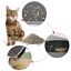 Cat Litter Mat Anti-Tracking Mat Honeycomb Double Layer Waterproof Urine Proof