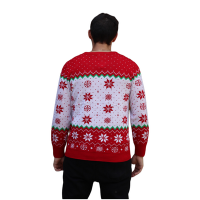 Sleepy Santa on Mute Sweater